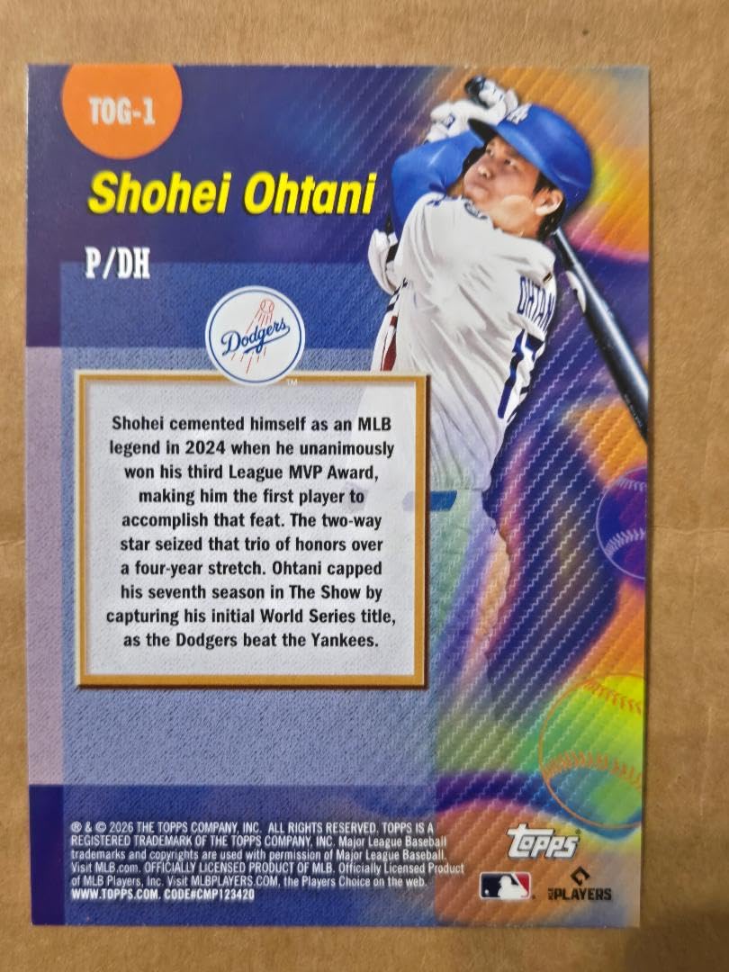 Amazon.com: 2026 SHOHEI OHTANI 